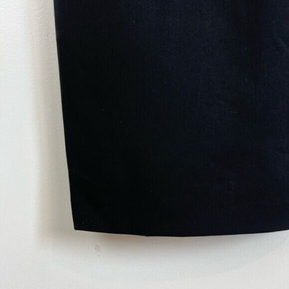 Office Little Black Dress Low Back Stretch Workwear Size XS Cocktail Midi - Picture 14 of 15